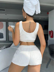 Kotty Sleeveless Top With Shorts Co- Ords