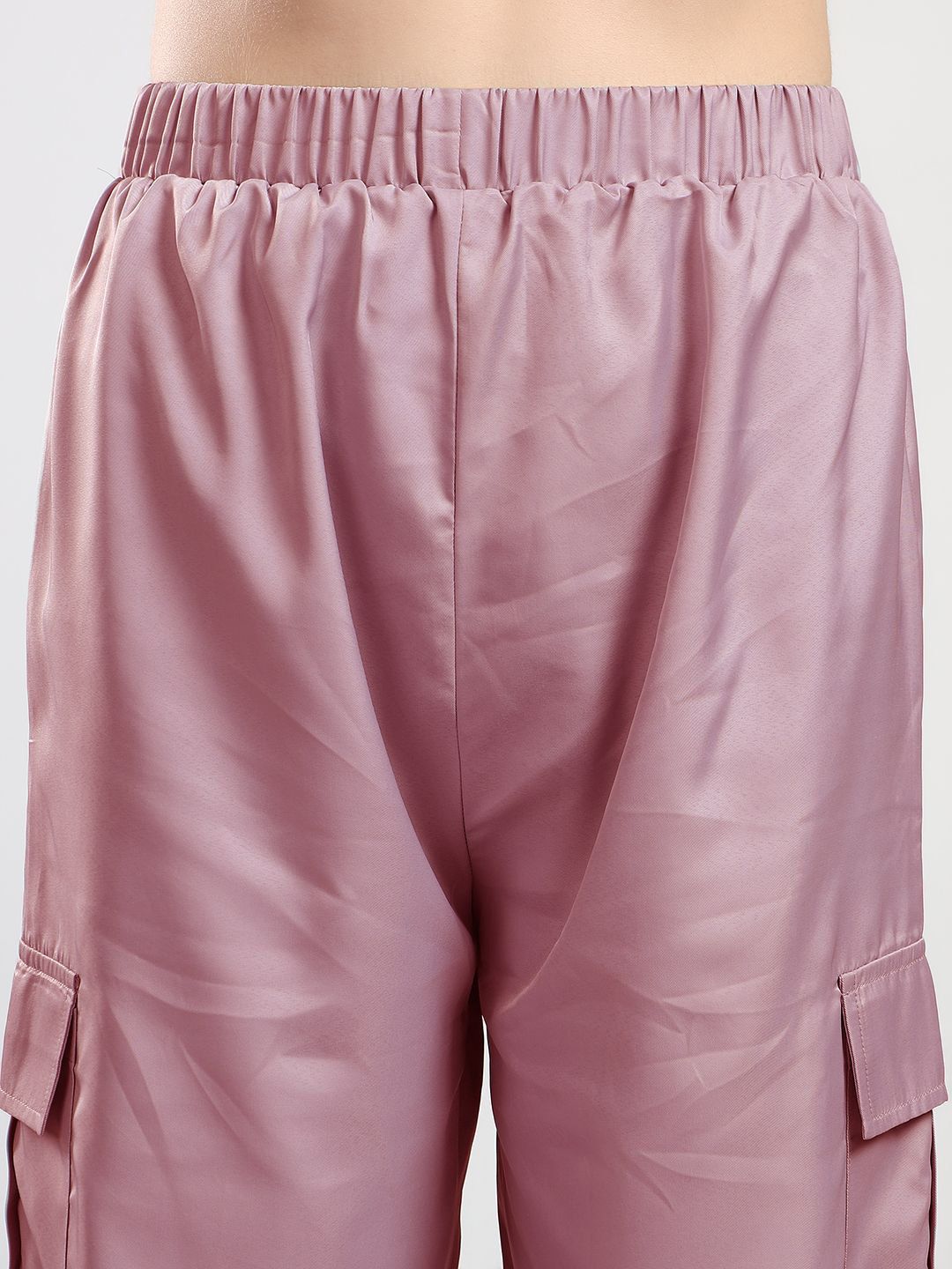 Kotty Women Jogger High-Rise Parachute Trousers