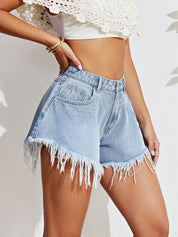 Kotty Women High-Rise Denim Shorts