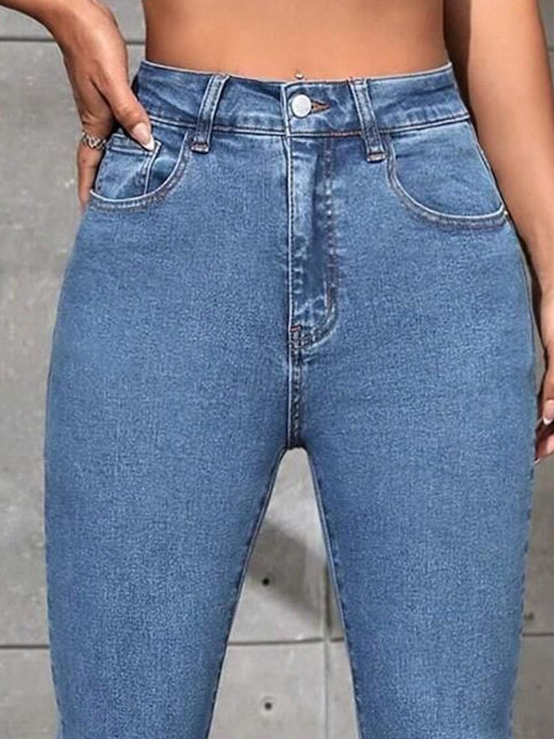 Kotty Women High-Rise Stretchable Bootcut Jeans