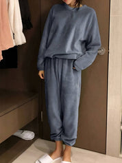 Kotty Round Neck Top With Pyjamas