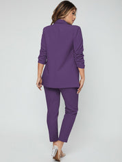 Kotty Shawl Collar Blazer With Trouser 