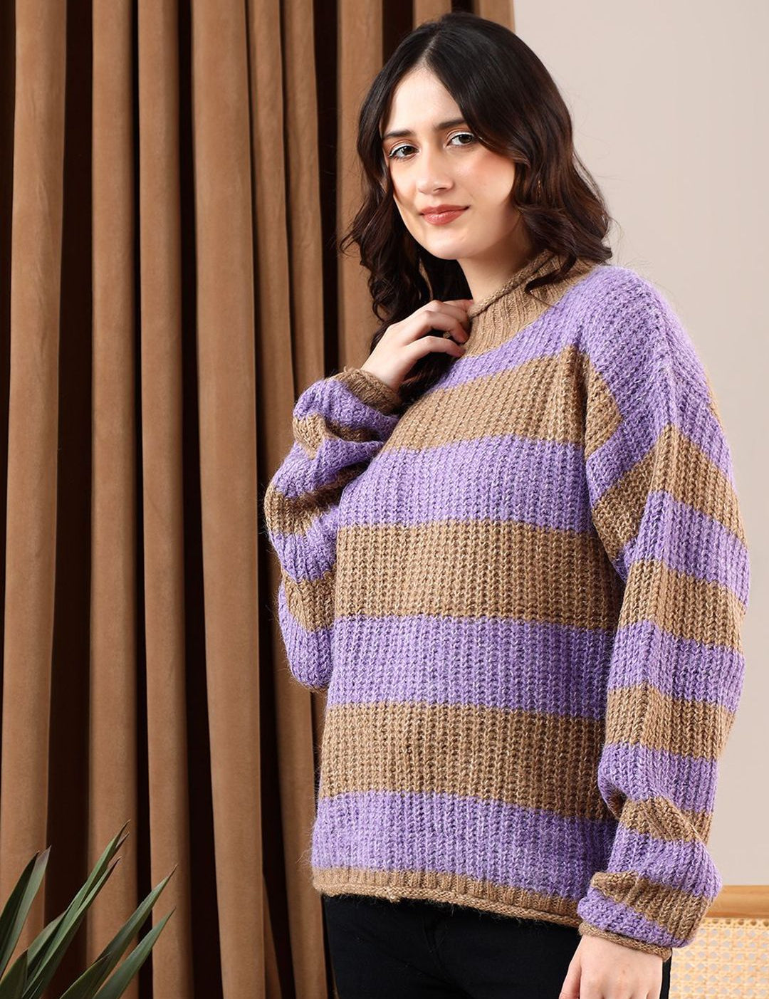 Kotty Women Colourblocked Pullover