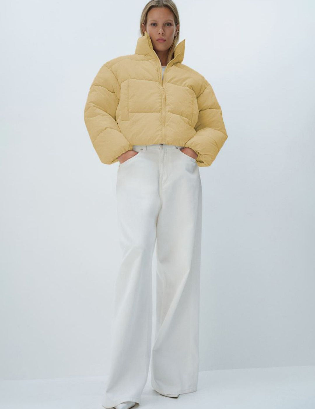 Kotty Women Crop Puffer Jacket