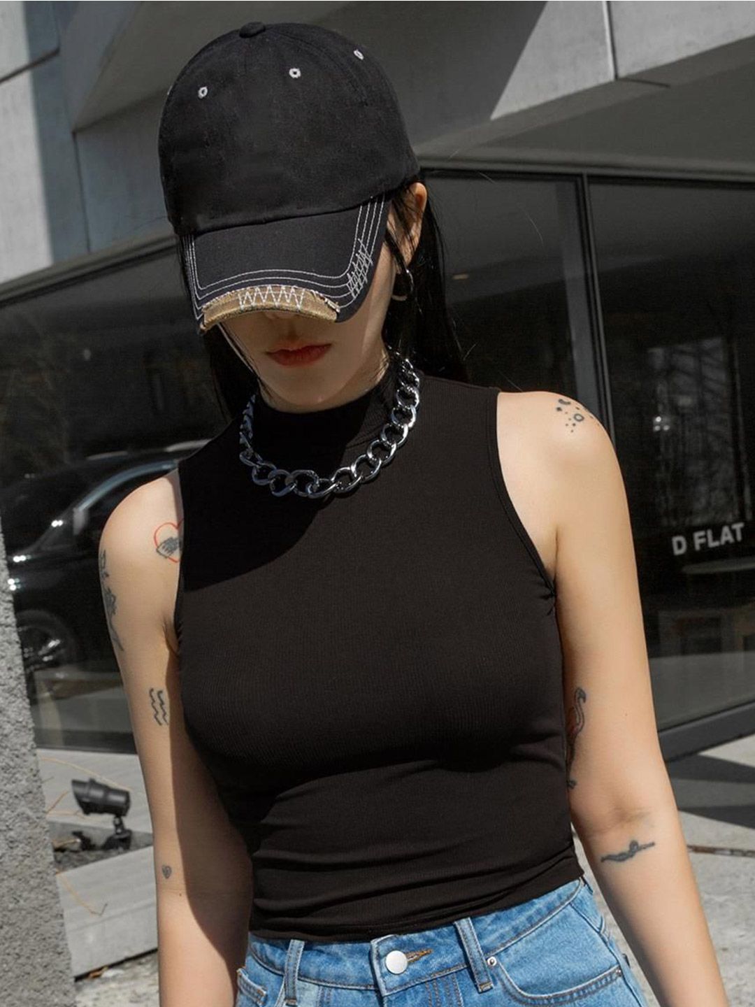 Kotty Women High Neck Top