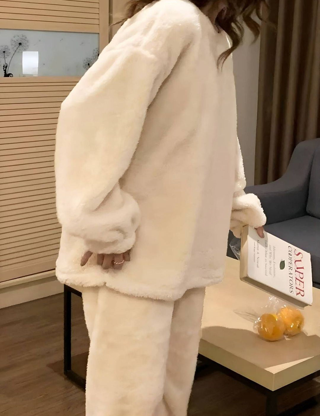 Kotty Round Neck Long Sleeves T-shirt With Pyjamas