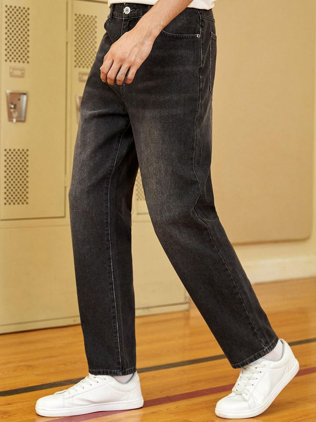 Kotty Men Slim Fit Light Fade Stretchable Jeans