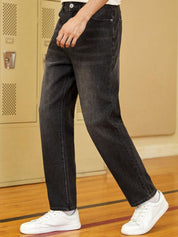 Kotty Men Slim Fit Light Fade Stretchable Jeans