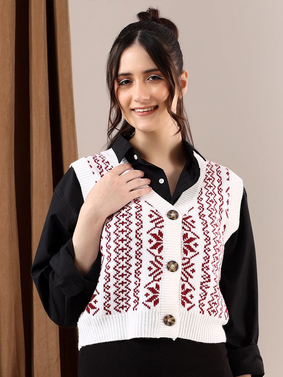 Kotty Women Crop Cardigan