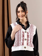 Kotty Women Crop Cardigan