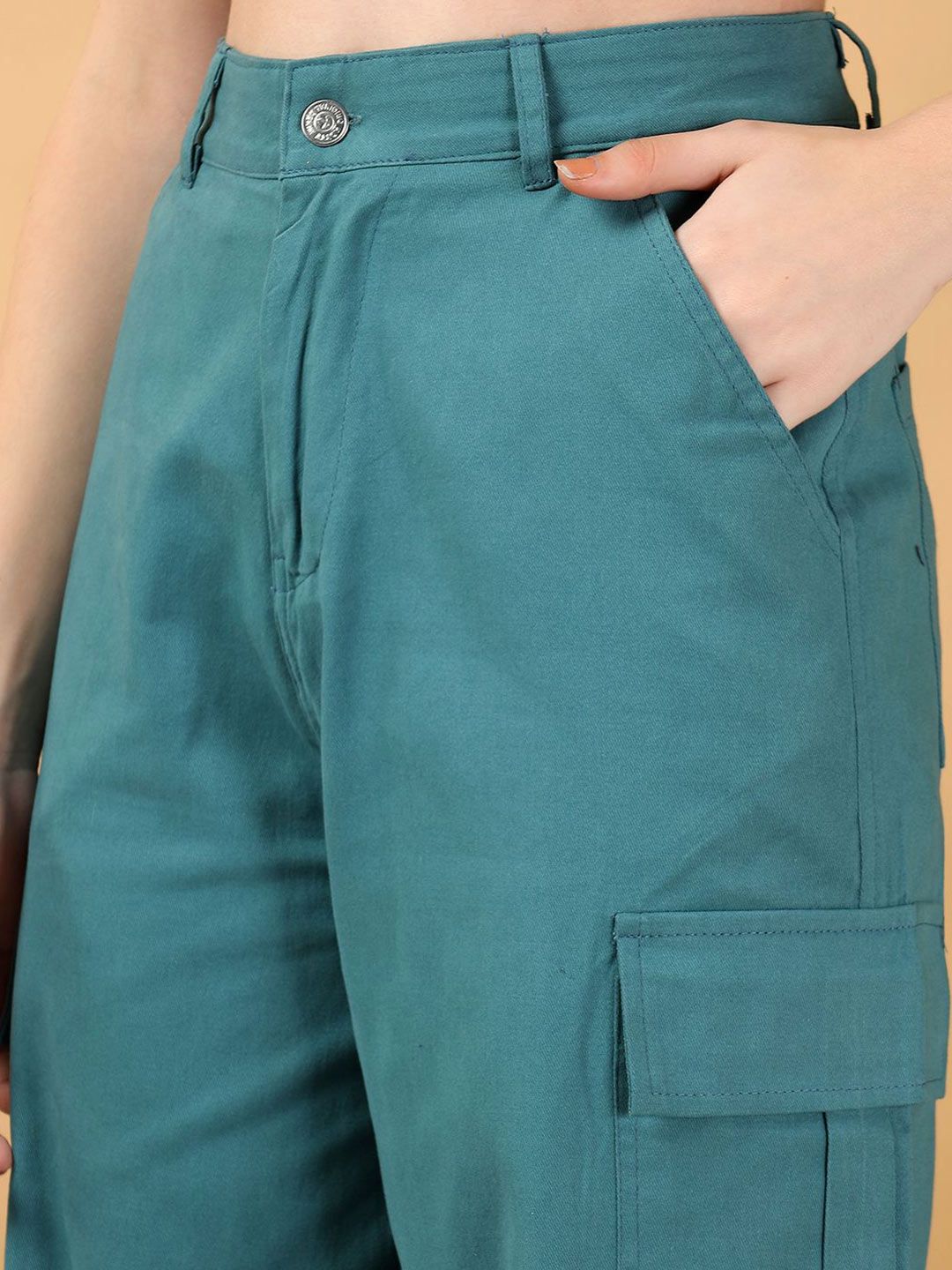 Kotty Women Jean Straight Fit High-Rise Stretchable Jeans