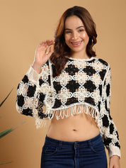 Kotty Embellished Cotton Top