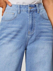 Kotty Women Straight Fit High-Rise Stretchable Jeans