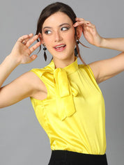 Kotty Women Halter Neck Blouson Top