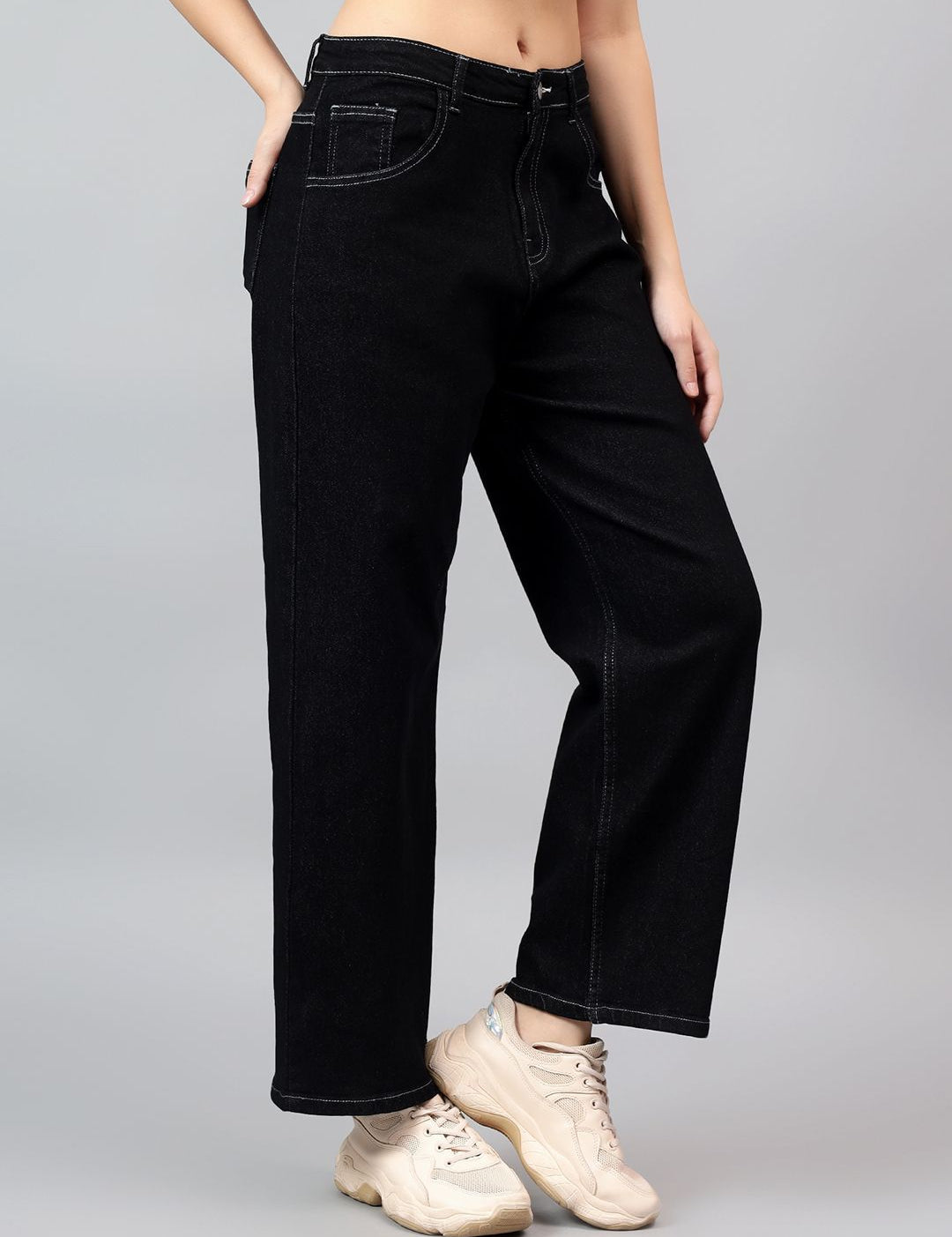 Kotty Women Straight Fit Stretchable Jeans