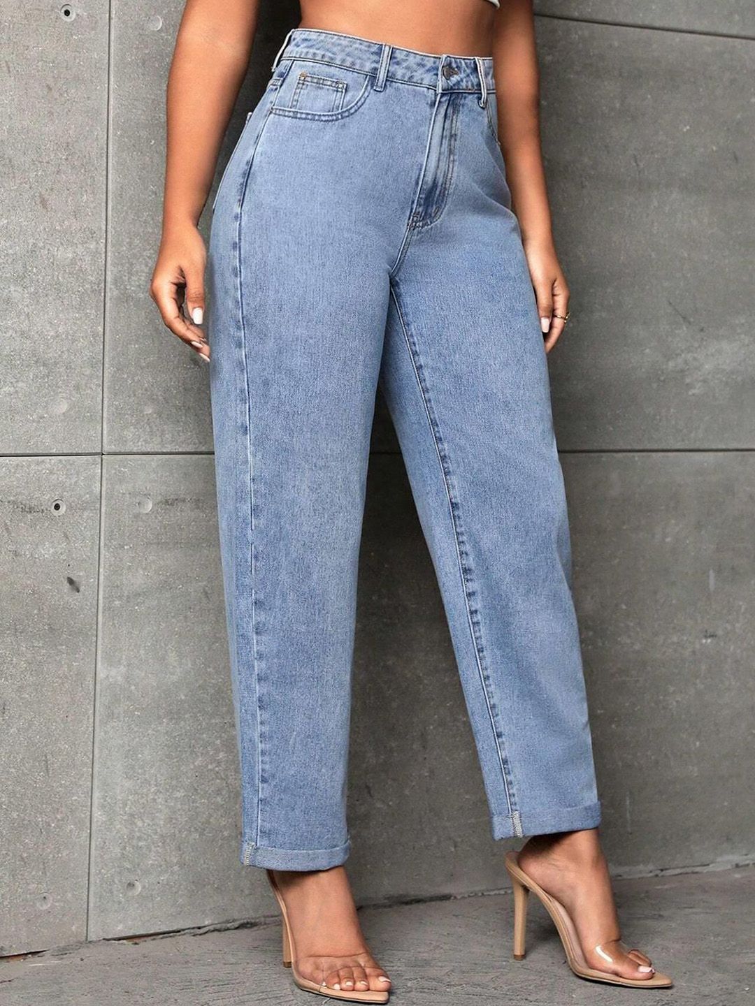 Kotty Women High-Rise Heavy Fade Stretchable Jeans