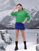 Kotty Women Round Neck Pullover Sweatshirt