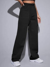 Kotty Women Cotton Straight Fit High-Rise Stretchable Casual Jeans