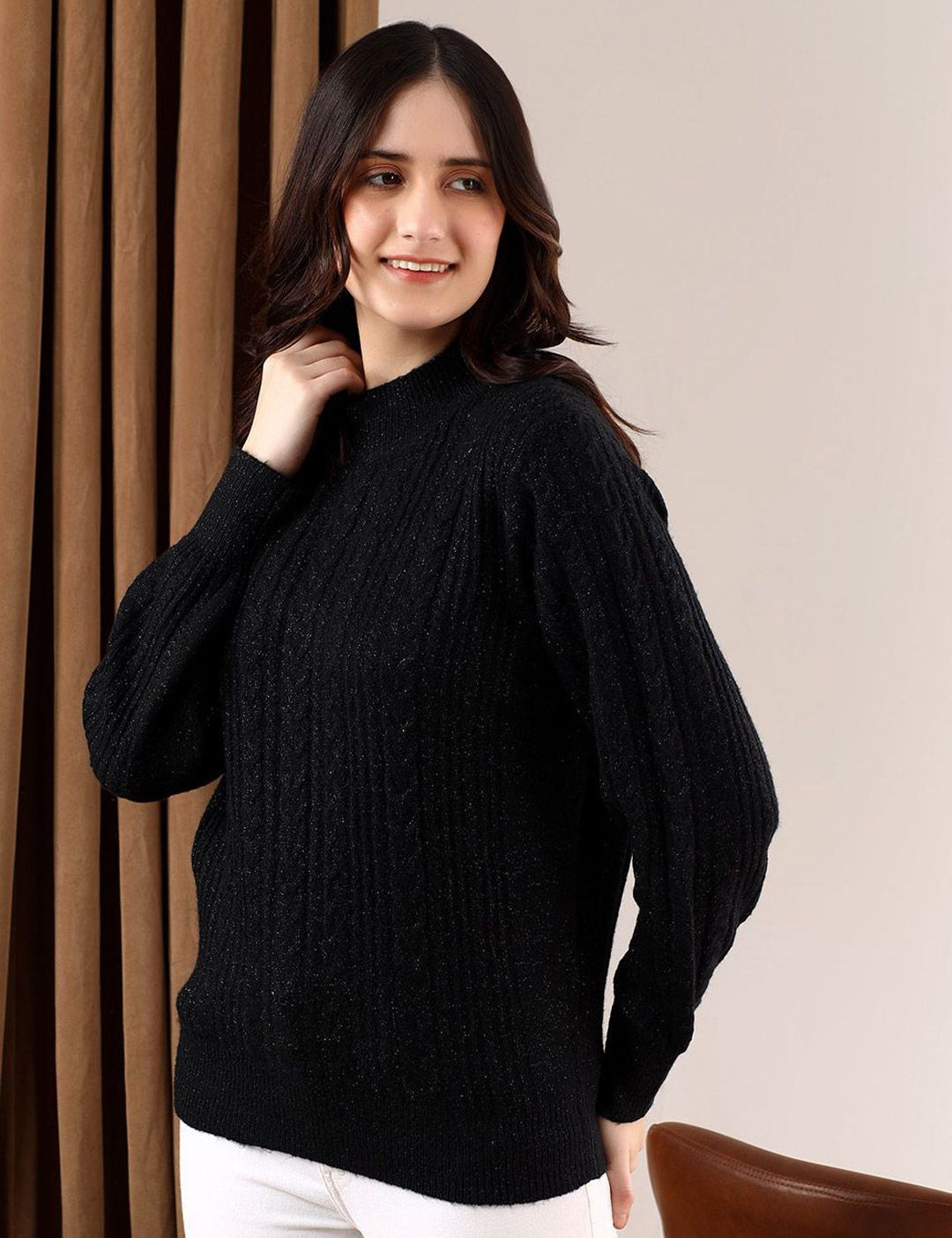 Kotty Women Pullover with Embellished Detail