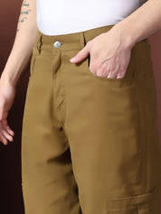 Kotty Men Relaxed Easy Wash Cargos Trousers