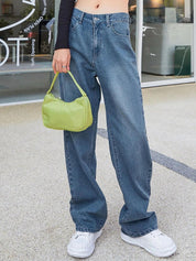 Kotty Women Cotton Relaxed Fit High-Rise Stretchable Jeans