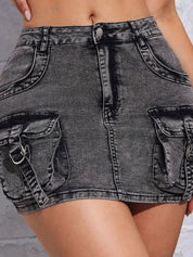 Kotty Pencil Above Knee Skirt