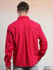 Kotty Men Sheer Casual Shirt