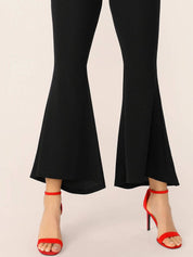 Kotty Women Solid Relaxed High-Rise Trousers