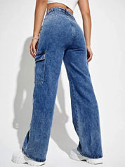 Kotty Women Jean Straight Fit High-Rise Stretchable Jeans