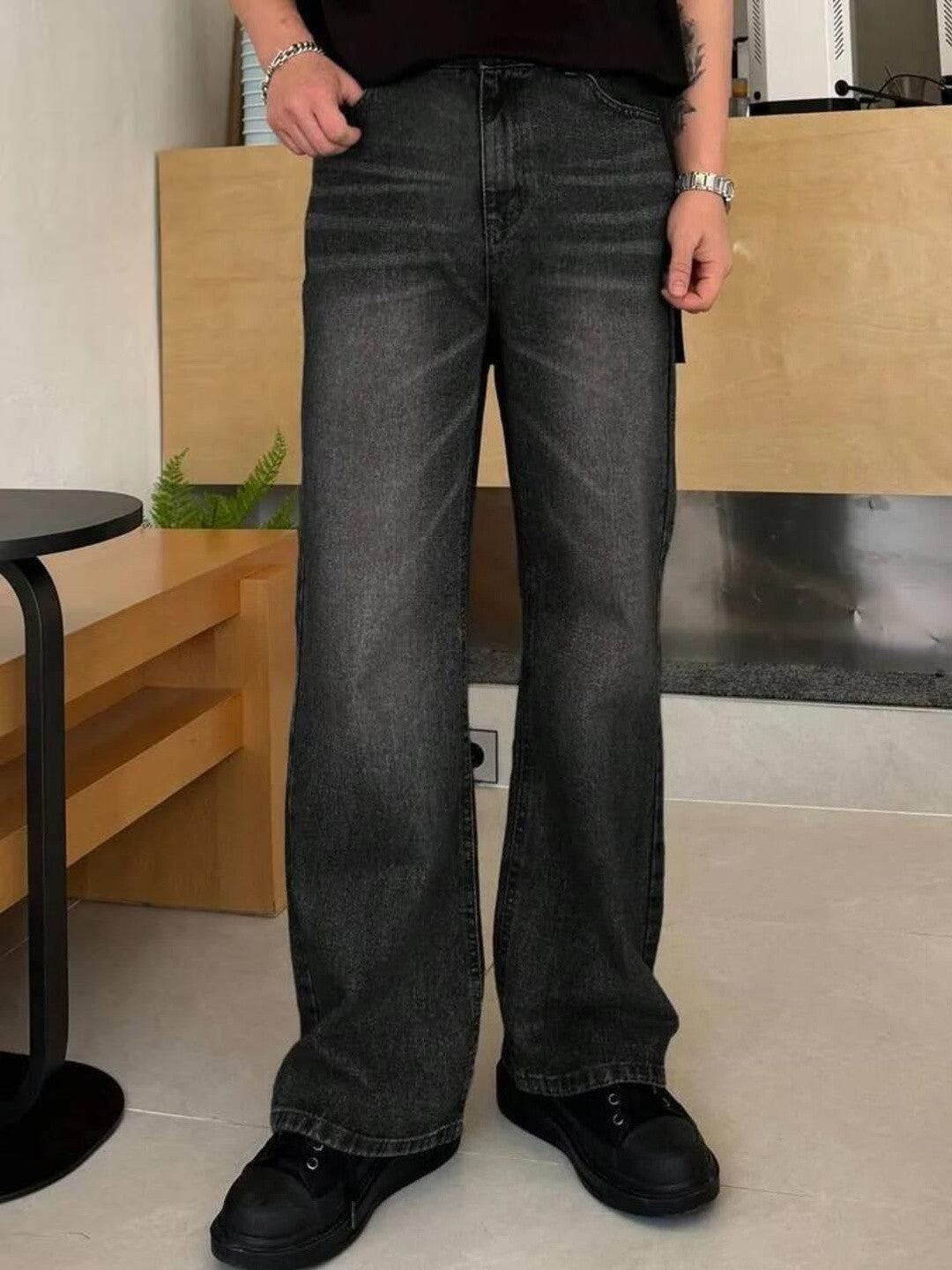 Kotty Men Regular Fit Low-Rise Stretchable Jeans