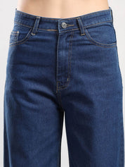 Kotty Women Straight Fit High-Rise Stretchable Jeans