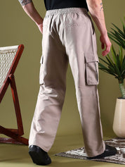 Kotty Men Relaxed Easy Wash Cargos Trousers