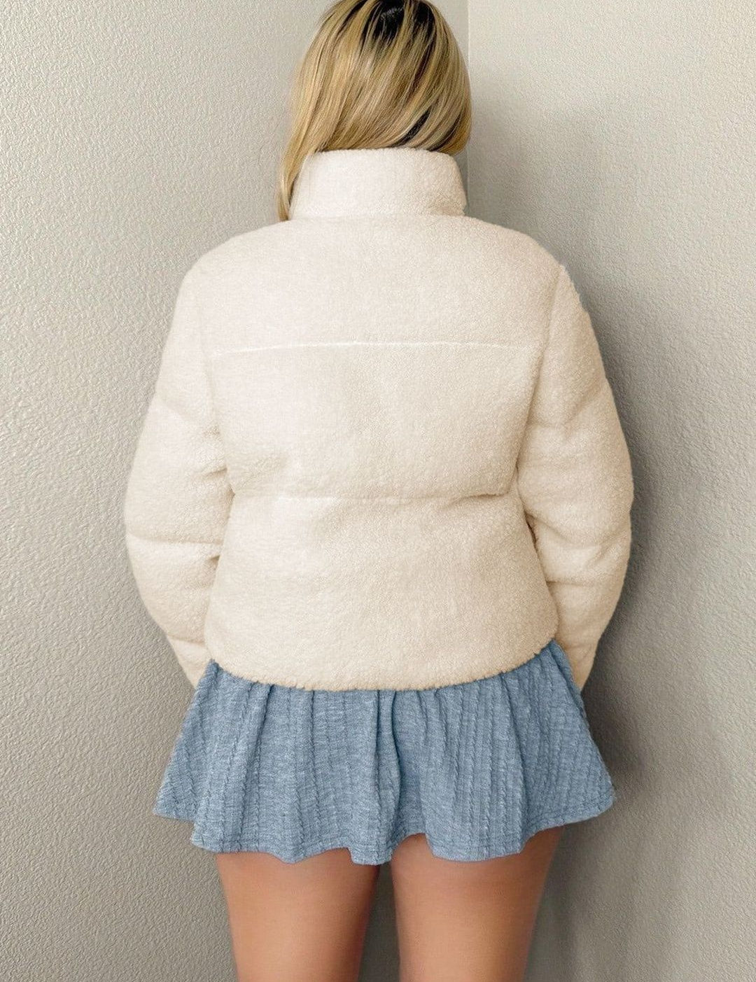 Kotty Women Woollen Open Front Jacket