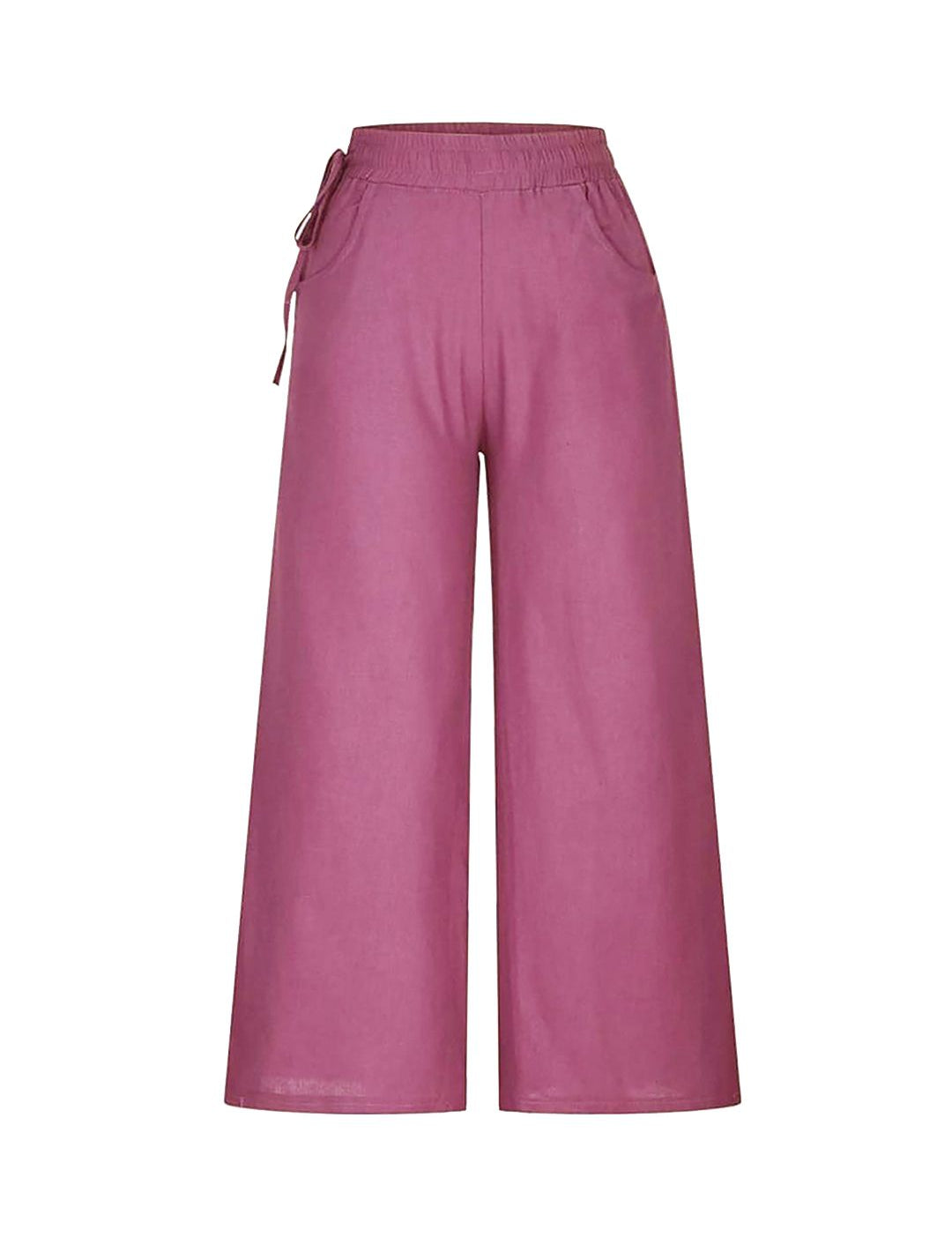Kotty Women Loose Fit High-Rise Trousers