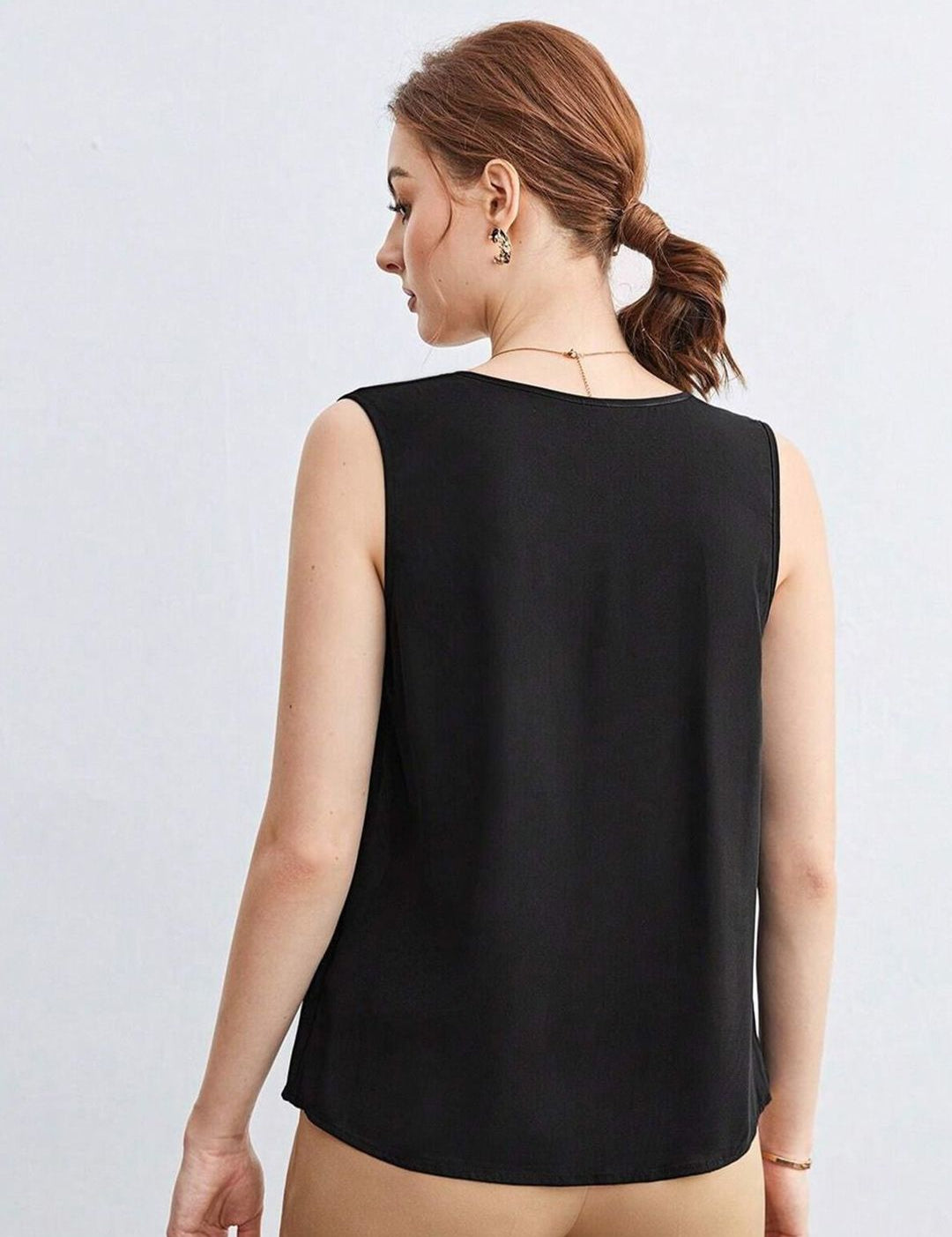 Kotty Women Solid V-Neck Top