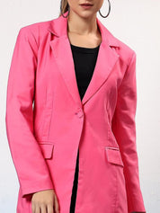 Kotty Notched Lapel Single Breasted Blazer