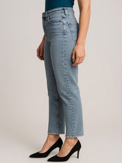 Kotty Women Straight Fit High-Rise Stretchable Jeans