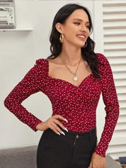 Kotty Women Graphic Printed Wrap Top