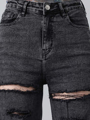 Kotty Women High-Rise Mildly Distressed Stretchable Jeans