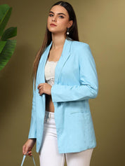 Kotty Notched Lapel Single Breasted Blazer