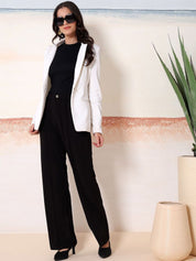 Kotty Relaxed Fit Round Neck Top With Trousers Co-Ords Set