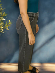 Kotty Women Regular Fit High-Rise Faded Stretchable Jeans