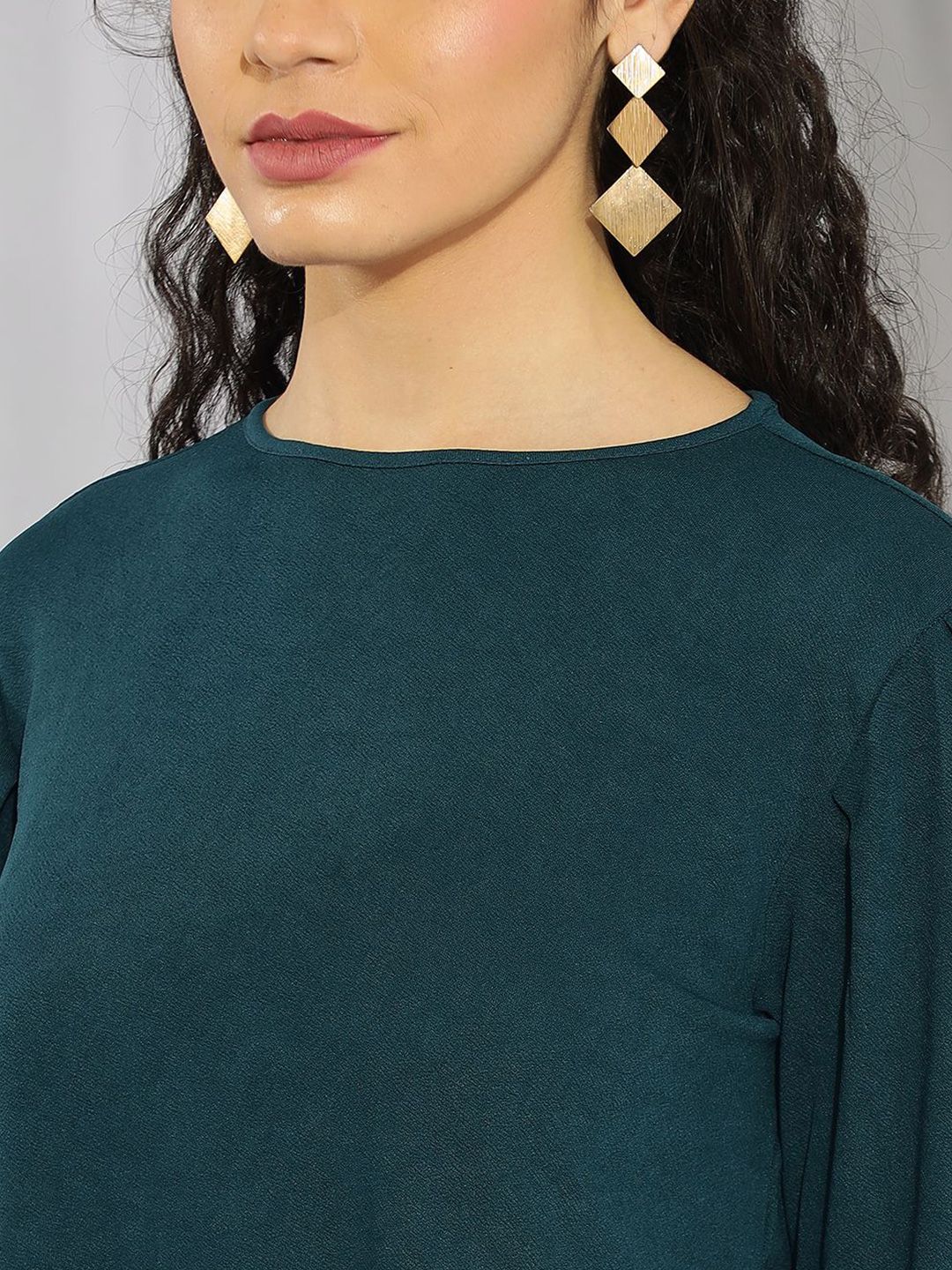 Kotty Women Round Neck Long Sleeves Top