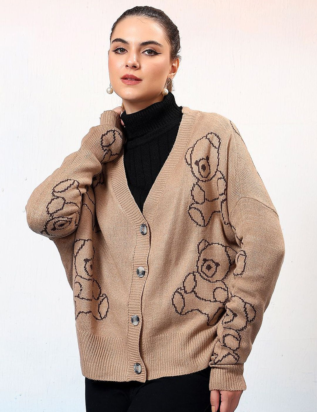 Kotty Women Printed Cardigan