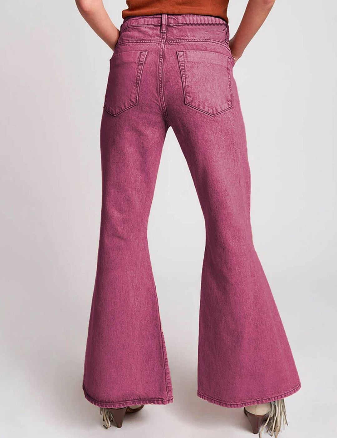 Kotty Women Flared High-Rise Stretchable Jeans