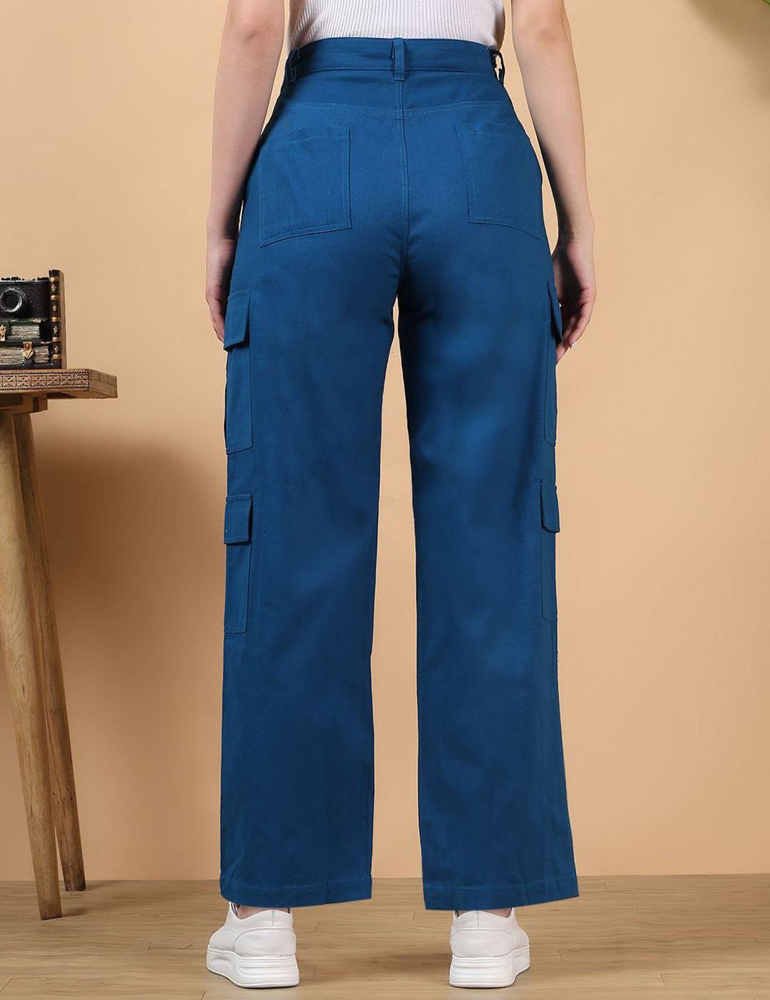 Kotty Women Straight Fit High-Rise Stretchable Jeans