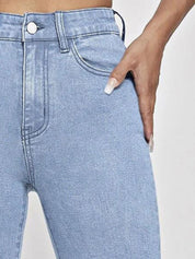 Kotty Women Bootcut High-Rise Stretchable Jeans