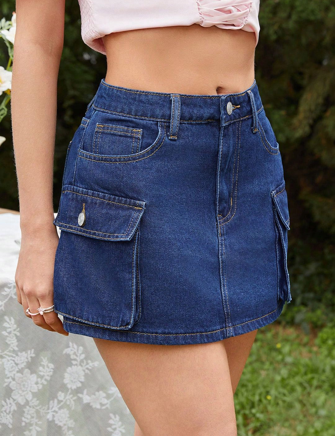 Kotty Pencil Above Knee Skirt