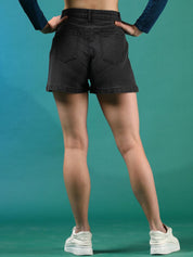 Kotty Women High-Rise Denim Shorts