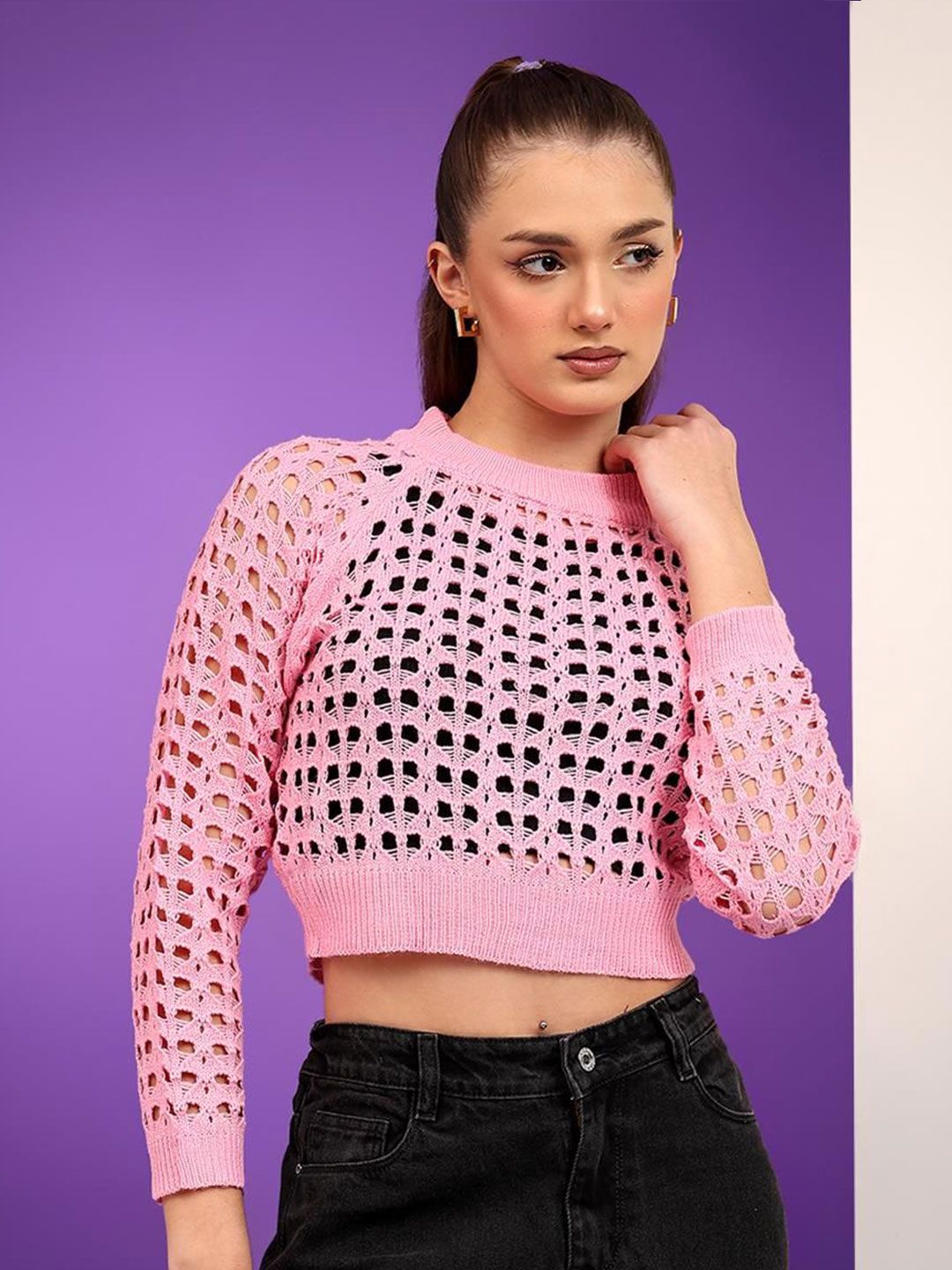 Kotty Women Crop Pullover